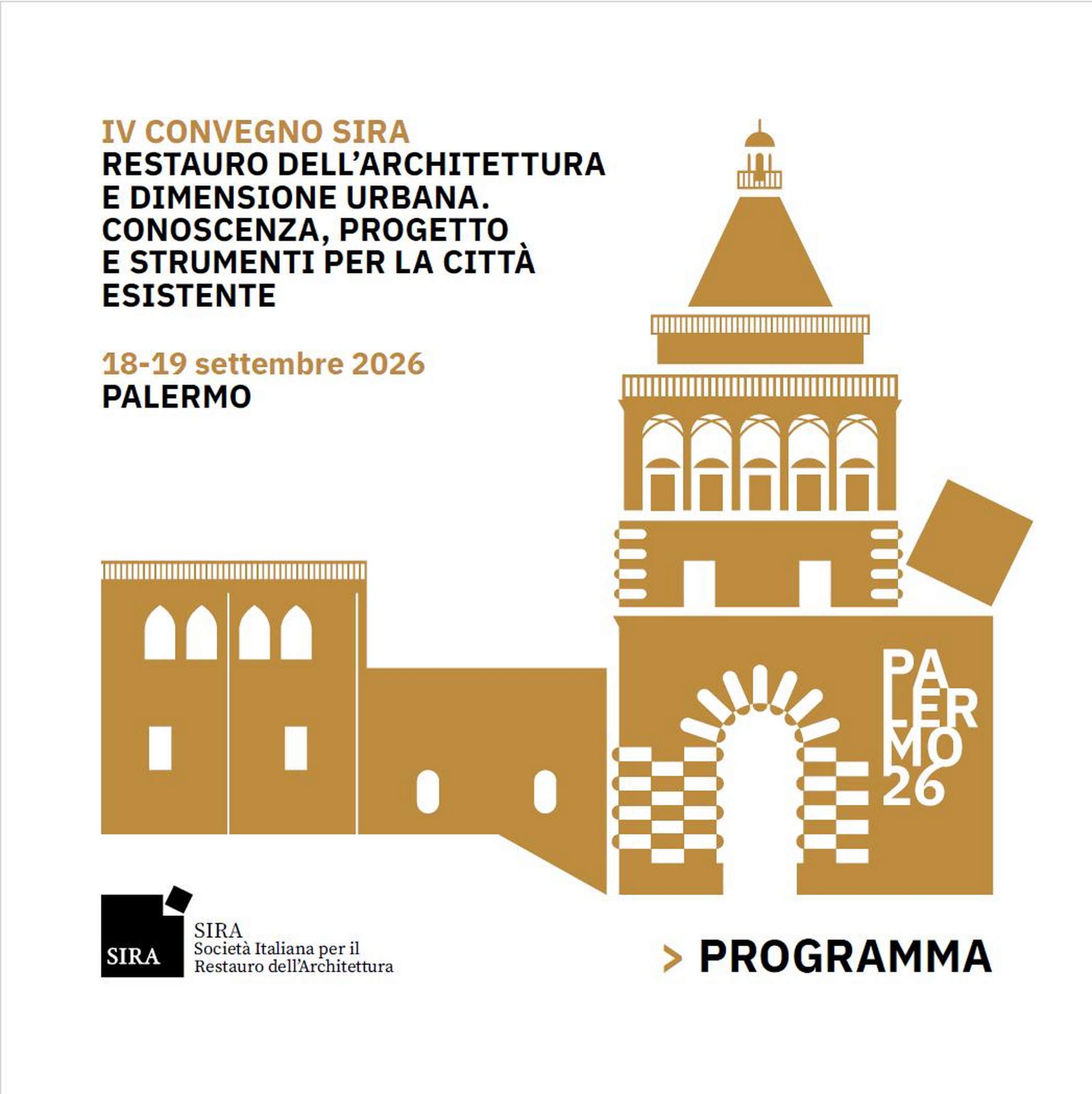 Lorenzo Carmassi to present at the IV SIRA Conference in Palermo